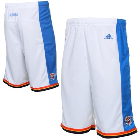 adidas oklahoma city thunder youth nba replica basketball shorts|Youth .